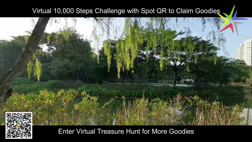 10,000 Steps Challenge Singapore Punggol River